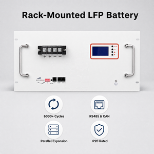 Lithium-Ionen-Akku für Powerpal T-2 Hybrid-Netz CAN-Kommunikation IP20-Schutz LiFePO4 Rack-Montierter All-in-One Speicherakku - Product Image 4