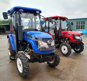 Mini tracteur agricole diesel à quatre roues, 25hp, 30hp, 40hp, 50hp, 60hp, 4*2, 25hp, 4x4, à vendre