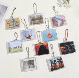 Akrilik CD Kayıt Kutusu Star Song Albüm Ürünleri Destek Sırt Çantası Küçük Kolye Hediye Çin Malı - Product Image 5