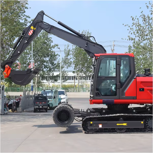 8.5 Ton Used Wheel-Crawler <b>Excavator</b> X9 Machinery Hydraulic Track Chain Good Price Earth-Moving <b>Machine</b> Sale - Product Image 5
