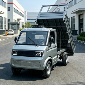 Mini camionnette électrique 2 portes, taille compacte, sièges en cuir, multifonction, E-Pickup pour hôtel-resort, logo personnalisé disponible - Product Image 1