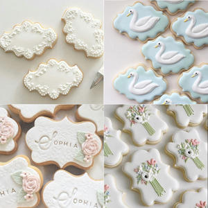 Vente chaude 6 pièces en acier inoxydable bénédiction cadre forme moule gâteau outils de cuisson <span class=keywords><strong>nuage</strong></span> forme Mousse <span class=keywords><strong>emporte</strong></span>-pièce - Product Image 5