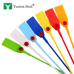 Scellé de sécurité <span class=keywords><strong>Yuston</strong></span> anti-effraction en plastique à serrage progressif, indicatif, numéroté, avec code-barres et logo personnalisé, résistance à la traction 235N - Vente chaude - Product Image 2