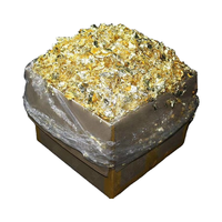 Feuilles d'or imitation de haute qualité, 1 kg, petits fragments, feuilles de cuivre, technique de coulée, dorure, artisanat, utilisation pour la remise de diplômes