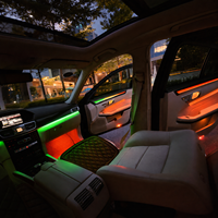 Kit d'éclairage d'ambiance 12V XENPLUS en gros pour Mercedes-Benz Classe E W212 2010-2015, empattement court, dynamique arc-en-ciel, 23 LED