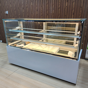 Boulangerie Pain Hôtel Mini Table Ronde Présentoir à Gâteau Rond Réfrigérateur Affichage Mini Boulangerie Comptoir Pâtisseries - Product Image 2