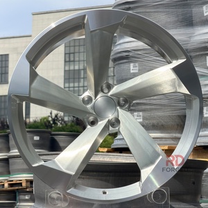 Jantes forgées monobloc brossées 5x112 Sport 5 <span class=keywords><strong>Rotor</strong></span> pour <span class=keywords><strong>Audi</strong></span> B8.5 S5 S4 S3 8v Q8 A8 RS5 RS6 RS7 <span class=keywords><strong>A3</strong></span> A4 A7 A5 Coupé TT A6-C7 - Product Image 3