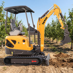 Miniexcavadora de Orugas Pequeña de 1.8 Toneladas VS-18 Económica con Certificación CE y EPA, Miniexcavadora VANSE, Excavadora Agrícola - Product Image 1