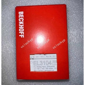 เทอร์มินัลอินพุต EL3104นาล็อก beckhoff ใหม่จากจีน - Product Image 1