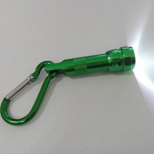 <b>Led</b> <b>Flashlight</b> With Climbing Buckle AAA Battery Powered For Hiking Camping Outdoor Use Multicolor Options Available - Product Image 2