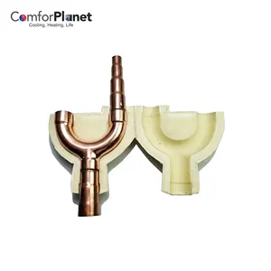 100% Copper Joints Y Series and U Series Universal VRF Branch Pipe fittings