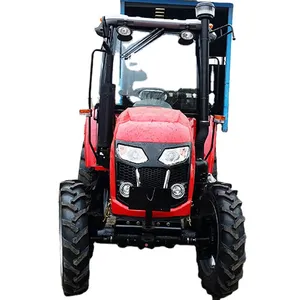 Mini tracteur à 4 roues 12Hp/15Hp/16Hp Offres Spéciales petit tracteur agricole/jardin Foton 504 chargeur frontal