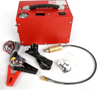 Kompresor Udara PCP 12v 4500Psi 30mpa 300Bar 350w Pompa Listrik dengan Transformator Kompresor PCP Submersible
