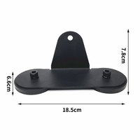 Paire Base de ventouse magnétique haute puissance Barre lumineuse à LED Support de support de montage sur le toit Support magnétique pour projecteur de camion de voiture tout-terrain
