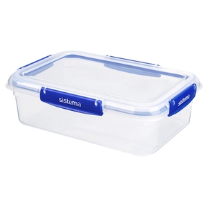Sistema Klip It Plus Rectangular Container 2.2 L Anti Drip Food <b>Storage</b> <b>Box</b> - Product Image 1
