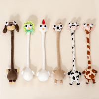 Poupée en peluche à long cou au design créatif, jouet marionnette amusant, pendentif pour sac, jouet en peluche amusant pour porte-clés