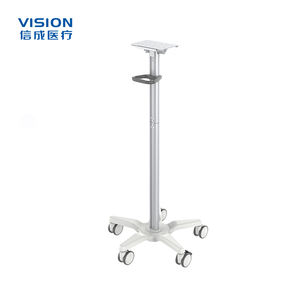 Bán Hot Phong cách công nghiệp xe đẩy y tế nhôm dấu hiệu quan trọng Màn hình giỏ hàng với bánh xe im lặng cho bệnh viện - Product Image 5