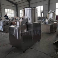 Machine automatique de fabrication de frites de pommes de terre, de nettoyage, de lavage et d'épluchage, de déchiquetage, de tranchage et de coupe de chips