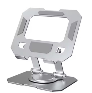 Ergonómico 360 °   Soporte Giratorio para Portátil de 17 Pulgadas, Ajustable en Altura, Portátil, de Aluminio, Refrigerante, Plegable - Product Image 1