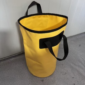 <b>Folding</b> Foot Bath <b>Bucket</b> 20L Yellow Thickened PVC Leak Proof For Home Camping Travel - Product Image 4