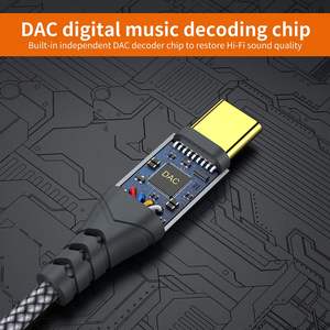 Câble USB C vers prise audio auxiliaire 3.5mm, <span class=keywords><strong>cordon</strong></span> stéréo de <span class=keywords><strong>voiture</strong></span> pour casque de type C vers 3.5mm compatible avec <span class=keywords><strong>iPhone</strong></span> 17 16 15 Pro Max Air - Product Image 5