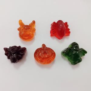 Bonbons gélifiés à la citrouille, délicieux bonbons gélifiés avec une jolie forme de dessin animé, bonbons gélifiés moelleux et masticables - Product Image 2