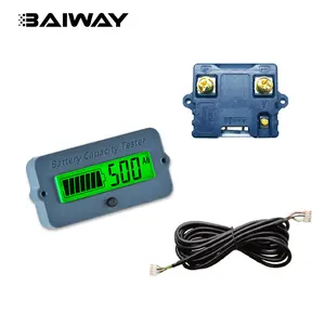 Baiway TY02K Battery coulomb meter Monitor Coulometer Digital LiFePo4 Lead Acid Lithium Battery Capacity tester 1-999AH 8-120V