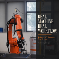 Robot Pengelasan Otomatis 7-Axis CorBeil SA12/2000H dengan Pemindaian Laser RX7 untuk Bengkel Fabrikasi Box Girder