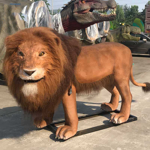 Mô hình động vật có kích thước thật với âm thanh và chuyển động | sư tử mô phỏng, voi, hổ cho công viên giải trí - Product Image 2