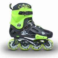 3 paires de patins à roulettes quad, tenue de patinage artistique sexy, robe de patinage sur glace réglable