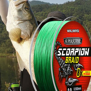 TOPIND, pesas de pesca coloridas de alta calidad, hilo de pescar trenzado de nailon para agua salada - Product Image 2