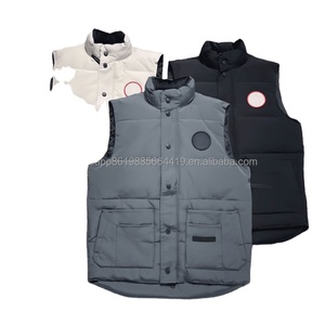 Gilet d'hiver décontracté coupe-vent pour homme et femme, personnalisable avec logo NFC, style canadien, en duvet d'oie - Product Image 3