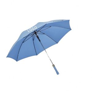 Parapluie de golf surdimensionné personnalisé coupe-vent en tissu pongé avec impression de logo promotionnel intérieur et extérieur – Cadeau d'affaires - Product Image 1
