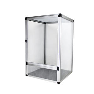 Grande cage conteneur pour reptiles ultra-pliable avec motif solide, enclos de serpent respirant, caméléon et habitat de cage de reproduction - Product Image 3