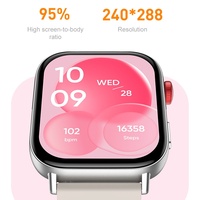 Reloj Inteligente Yawell Personalizado P93, Etiqueta Blanca de Fábrica, ODM, Forma Cuadrada, Cargador Inalámbrico, Monitor de Salud para Mujer y Hombre, Relojes Inteligentes