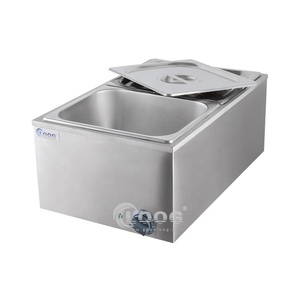 Sopa de encimera de acero inoxidable Bain Marie, calentador de alimentos, calentador de sopa comercial para <span class=keywords><strong>restaurante</strong></span> de Hotel - Product Image 1
