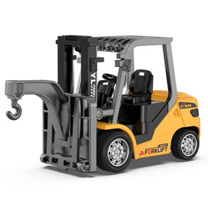 DWI Dowellin 1:64 <span class=keywords><strong>Mini</strong></span> Camion à Benne, Excavatrice et Chariot Élévateur Métalliques Miniatures Série Construction RC 2.4GHz 10 Canaux Prêt à l'Emploi - Product Image 3