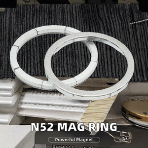 Muestras Gratis de Imán Industrial Permanente de Neodimio N52 en Forma de Anillo, Fuerte y Seguro, para Cargador Inalámbrico/Banco de Energía - Product Image 2