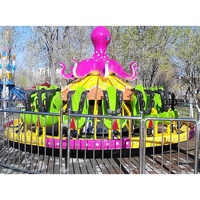 La Chine Rotary Amusement Park Ride Fournisseur Attraction Manege Carrousel Platine Danse Octopus Rides