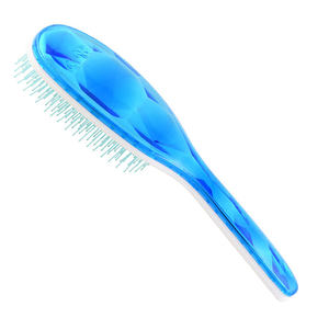 Wholesale TONG FONG Model 88003SCL Custom Logo for <b>Hair</b> Detangler <b>Brush</b> Styling Cleaning Nylon Bristle Private Logo Available - Product Image 1