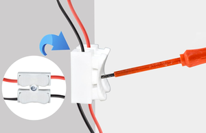 Ch3 3 Pin Konektor Kabel Cepat Sambung Terminal Blok Terisolasi Dapat Digunakan Kembali Otomotif 10A 250V Baja Tahan Karat UL94V-2 - Product Image 2