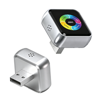 Adaptor CarPlay Android Auto Nirkabel 4 in 1, USB Plug and Play untuk Koneksi Cermin iPhone Android untuk Mobil OEM dengan Carplay Berkabel.