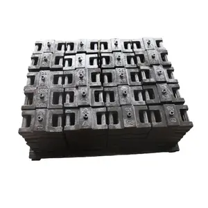 Béton de ciment zlp630 contrepoids en acier zlp 800 contrepoids de moule de plate-forme suspendue