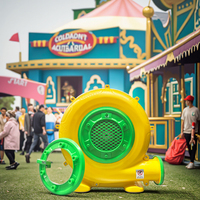 750W Décorations Gonflable Bounce House Castle Blower Portable Fan Gonflable Électrique Air Blower