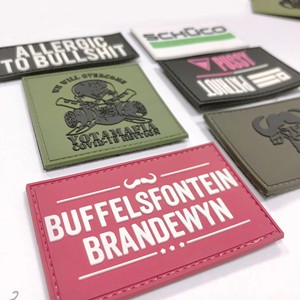 Patch logo personnalisé en PVC 3D coloré, imprimé, imperméable, souple et gaufré pour vêtements pour enfants, vêtements de sport, chapeaux et sacs - Product Image 4