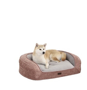 Cama para Perros de Lujo, Moderna, Clásica, Ortopédica, de Fieltro Ecológico, Lavable, con Cojín Grande y Base Antideslizante - Product Image 3