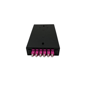 Caja de Distribución de Fibra Óptica de 12 Núcleos LC, Simple/Dúplex, de Acero Laminado en Frío, para Montaje en Pared, con 6 Puertos - Product Image 2