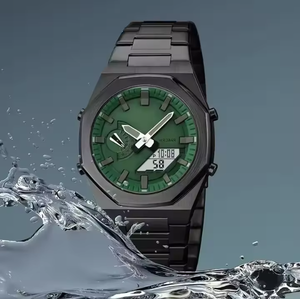 Montre de luxe en quartz série <span class=keywords><strong>G</strong></span> <span class=keywords><strong>GM</strong></span>-<span class=keywords><strong>2100</strong></span> avec logo original |   Montre résistante aux chocs d'inspiration luxueuse - Product Image 3