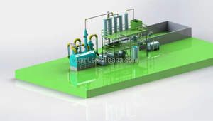 यूवी-क्लीनर और एसएस304 स्क्रबर के साथ प्रदूषण मुक्त अपशिष्ट तेल शोधन उपकरण - Product Image 4