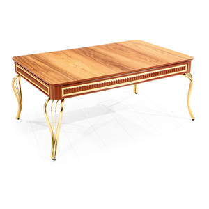 Table basse moderne en marbre et métal Rosse pour salon, bureau à domicile, hôtel, meubles décoratifs, Turquie - Product Image 3